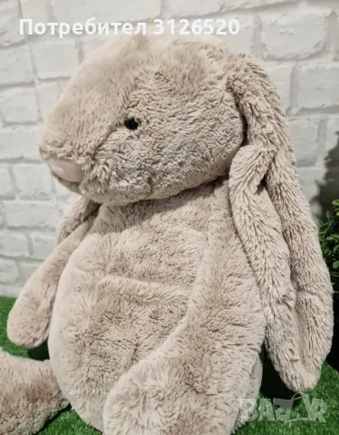 Jellycat Bashful Beige Bunny Really Really big, снимка 1 - Плюшени играчки - 49211502