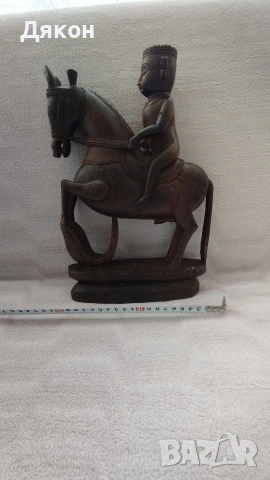 Фигурка кон дърворезба , снимка 5 - Декорация за дома - 53936963