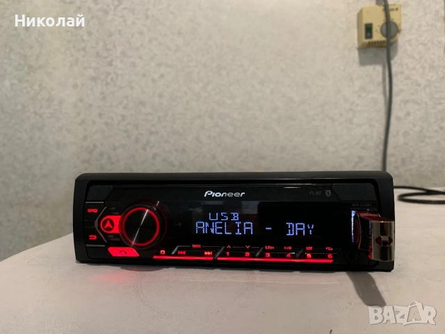 Авто радио Pioneer Bluetooth, снимка 4 - Аксесоари и консумативи - 53465699