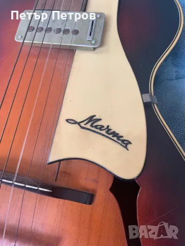 Marma Archtop 1958 Germany, снимка 2 - Китари - 48535686