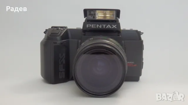 Автофокусен Pentax SFXN 35mm SLR film camera и обектив SMC Pentax-F 28-80mm  f3.5-4.5 macro, снимка 3 - Фотоапарати - 47308116