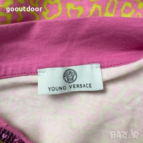 Потник Young Versace размер XS, снимка 3 - Детски тениски и потници - 47214586