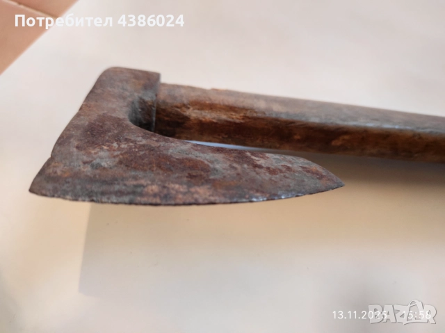 РЪЧНО КОВАНА АНТИКВАРНА БРАДВА, снимка 6 - Антикварни и старинни предмети - 52405787