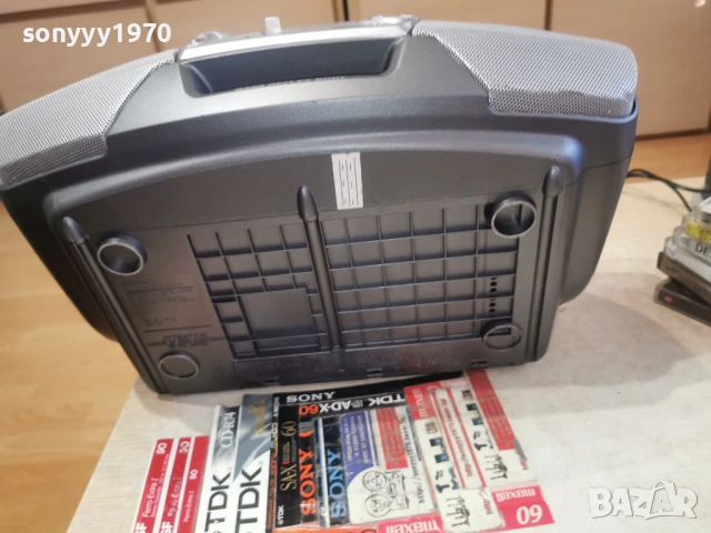SONY CFD-V7 CD DECK RADIO 0803261921LCHERY1, снимка 17 - Радиокасетофони, транзистори - 53758246