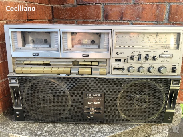 SHARP GF 515Z-за възстановяване ,части или донор !, снимка 8 - Радиокасетофони, транзистори - 51047052