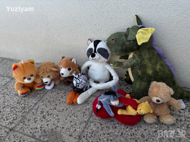 Лот от плюшени играчки