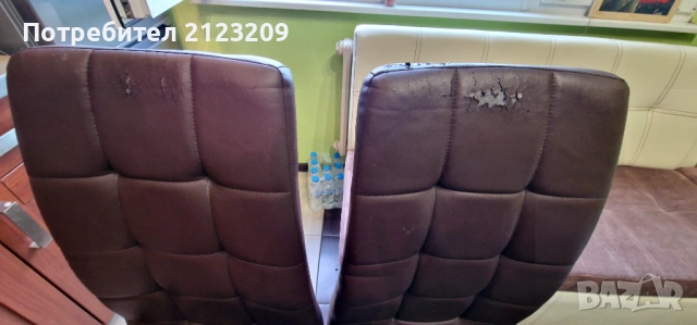 Стъклена трапезна маса с четири стола, снимка 7 - Маси - 53926993