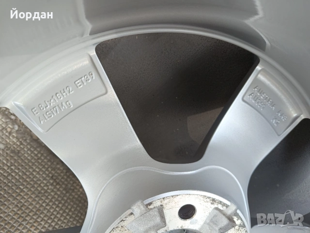 ОРИГИНАЛНИ джанти 18 ' цола 5x112 66.6 АУДИ А6 А4 / AUDI A6 A4 VW SKODA, снимка 12 - Гуми и джанти - 54239837