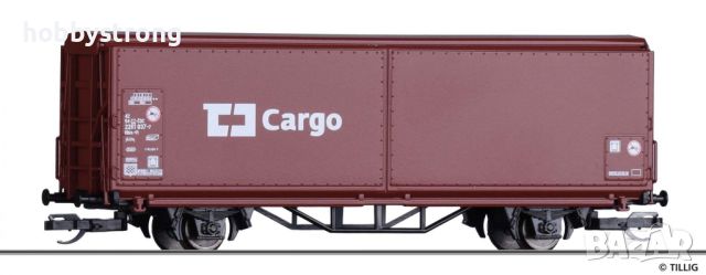 Вагон с подвижни стени Hbis-tt CD Cargo TT 1:120 Tillig 14845, снимка 1 - Колекции - 46073417