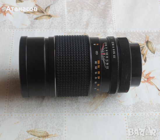 Обектив Tokina 200mm 1:3.5 за Canon FD, снимка 8 - Обективи и филтри - 45775869