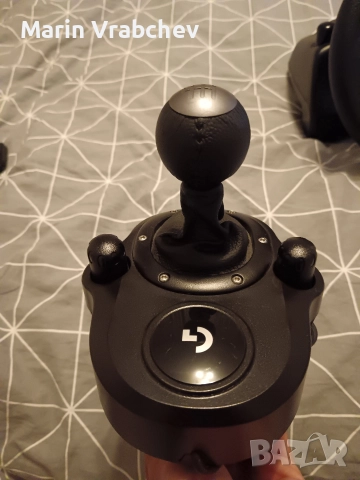 Logitech G920 Геймърски Волан + подарък ръчка за скорости, снимка 7 - Клавиатури и мишки - 52815524