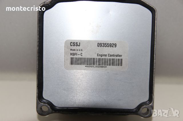 Моторен компютър ECU Opel Astra G (1998-2009г.) 09355929 CSSJ , снимка 2 - Части - 46342903