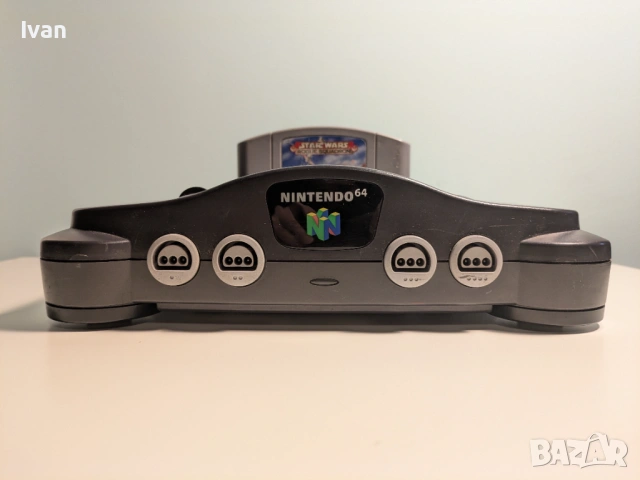 Nintendo 64 конзола + игра Star Wars , снимка 2 - Nintendo конзоли - 53750664