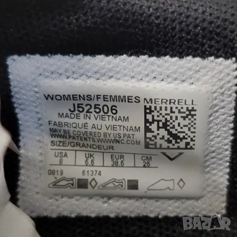   Merrell Vapor Glove 4   номер 38 ,5- 39 маратонки за бягане   , снимка 14 - Маратонки - 41241047