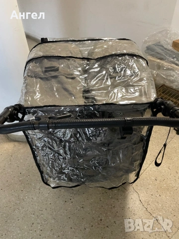 MOUNTAIN BUGGY Комбинирана количка за близнаци., снимка 3 - Детски колички - 53287344