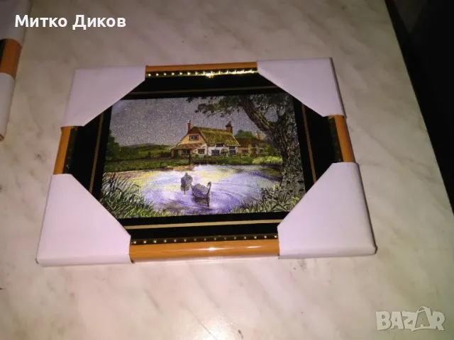 Картина 3 D пейзаж нови 3 броя 24х18см