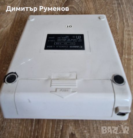 Калкулатор Canon Canola L804, снимка 12 - Друга електроника - 46492210