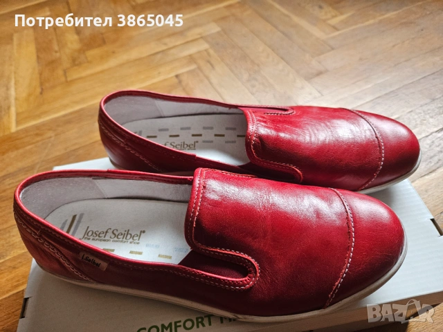 Дамски кожени обувки