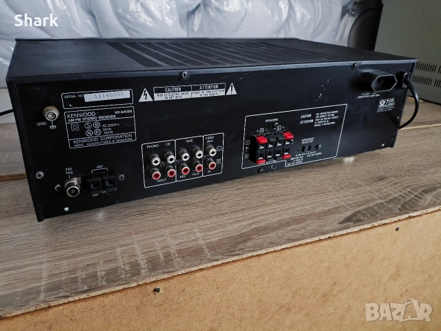 Усилвател Kenwood KR-A 4020, снимка 5 - Ресийвъри, усилватели, смесителни пултове - 53925664