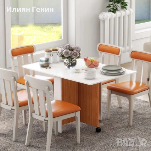 Разтегателна трапезна маса, снимка 2 - Маси - 52686303