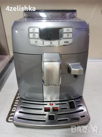 Saeco Intelia silver capuucinno - внос от Германия, снимка 2 - Кафемашини - 52092267