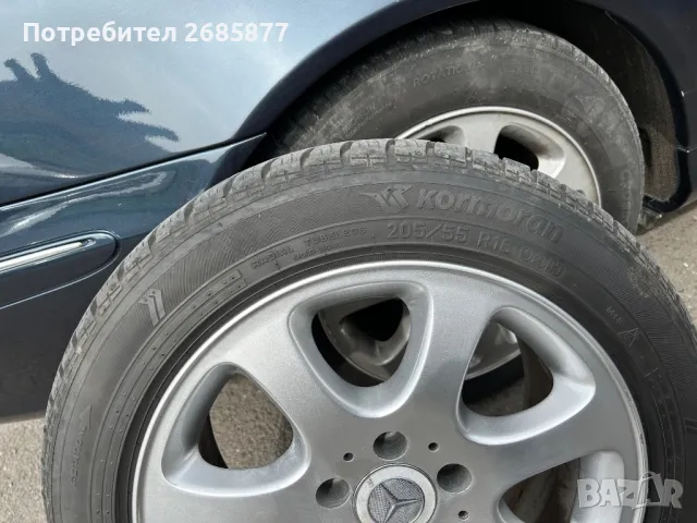 Джанти и зимни гуми за Mercedes CLK 209W, 16", снимка 7 - Гуми и джанти - 47195998