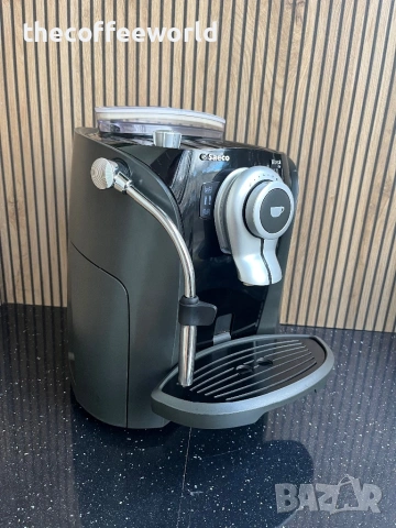 Saeco Odea Go Black - Перфектно състояние с 6 месеца гаранция!, снимка 5 - Кафемашини - 54081567