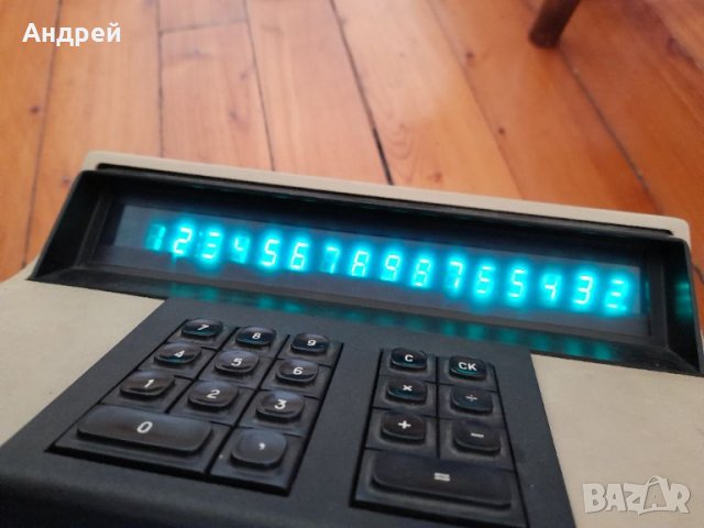 Стар калкулатор Електроника Б3-05, снимка 10 - Антикварни и старинни предмети - 45406782