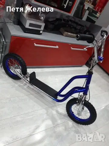 Тротинетка с надуваеми гуми 12  1/2×2  1/4 -,,CATIC", снимка 2 - Детски велосипеди, триколки и коли - 50316780