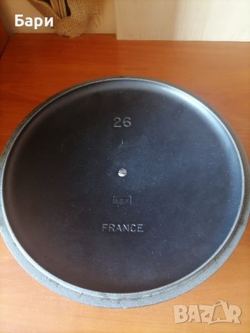 Le Creuset френска чугунена тенджера с капак , снимка 7 - Съдове за готвене - 43096492