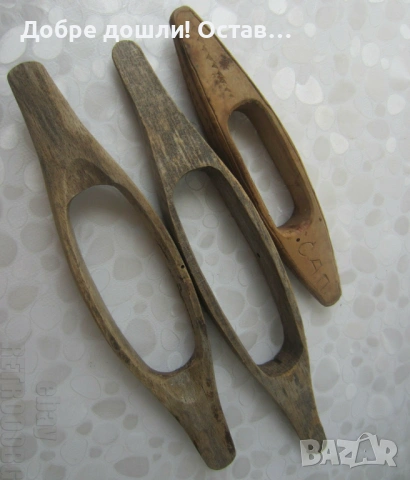 Големи стари совалки совалка, за стан  и малки детски станове, снимка 2 - Антикварни и старинни предмети - 39887139