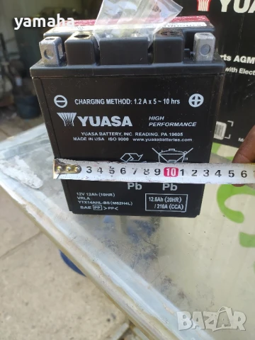 Мото Акумулатор Yuasa, снимка 3 - Части - 50679862