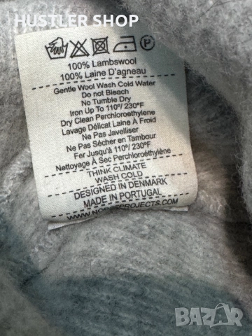 Дамска зимна шапка NORSE PROJECTS 100% вълна, снимка 4 - Шапки - 52795746