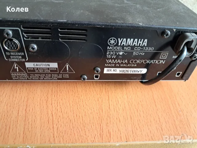 CD плеър Yamaha , снимка 5 - Ресийвъри, усилватели, смесителни пултове - 50317552
