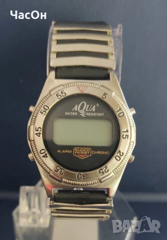 Рядък японски електронен хронограф AQUA