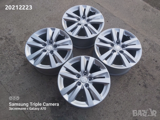 4 броя алуминиеви джанти за Peugeot 308 16, снимка 4 - Гуми и джанти - 51582016