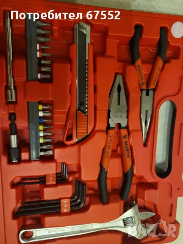 Комплект инструменти Wurth Limited Edition 50 части. Цената е крайна!, снимка 3 - Други инструменти - 51257618