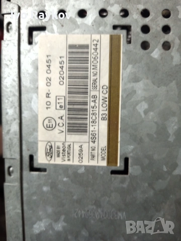 Cd Radio Player Ford 4S61-18C815-AB 4500 B3 LOW CD , снимка 7 - Части - 47929424