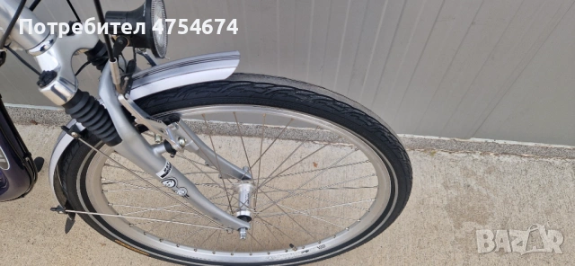 Дамски алуминиев велосипед Hercules колело 26", снимка 7 - Велосипеди - 53871020