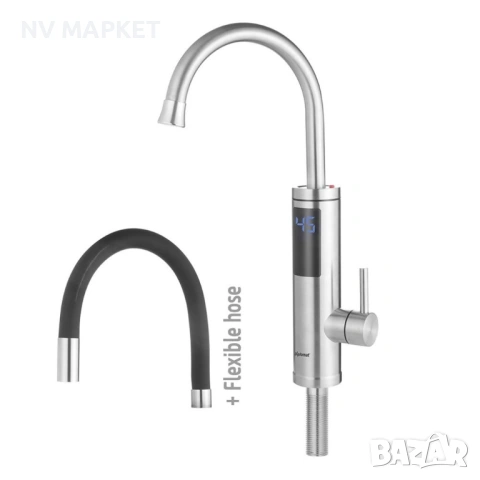 Водонагревател  с LED  дисплей, гъвкав струйник, снимка 2 - Бойлери - 53837037