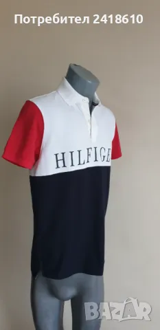 Tommy Hilfiger Colorblock Pique Cotton Regular Fit Mens Size XS НОВО! ОРИГИНАЛ! Мъжка Тениска!, снимка 5 - Тениски - 49336985