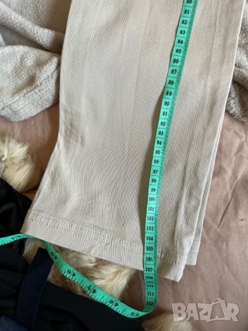 Terranova Нов дамски бежов панталон с ниска талия, М, снимка 6 - Панталони - 45719195