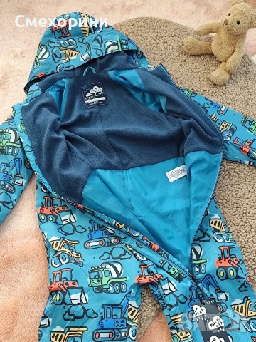 Нов детски гащеризон за дъжд дъждобран Next за момченце 5-6 години и ръст 116см, снимка 3 - Детски якета и елеци - 53015464