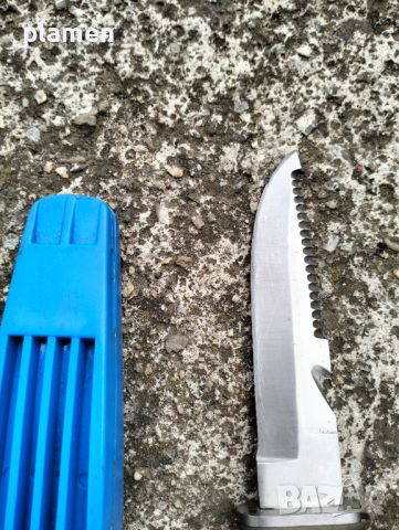 Водолазен нож, снимка 4 - Антикварни и старинни предмети - 45369441