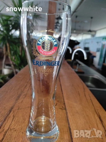 Чисто нови чаши за бира Ердингер - 300 мл, снимка 4 - Чаши - 53053652