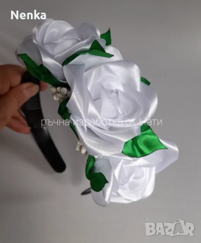 Венчета, китки,шноли за народна носия , снимка 12 - Аксесоари за коса - 50764933