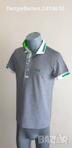 Hugo Boss Paule 4 Pique Cotton Slim Fit Mens Size S НОВО! ОРИГИНАЛНА Мъжка Тениска!, снимка 4 - Тениски - 46578295