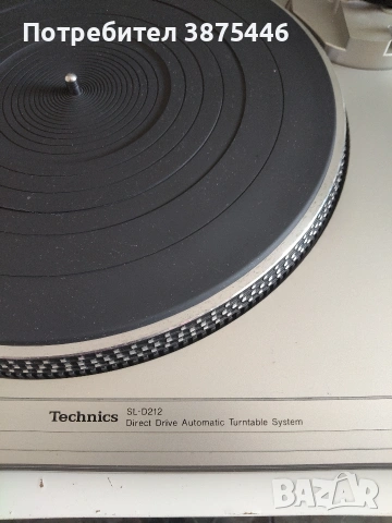 Грамофон Technics SL-D212, снимка 4 - Грамофони - 53753739