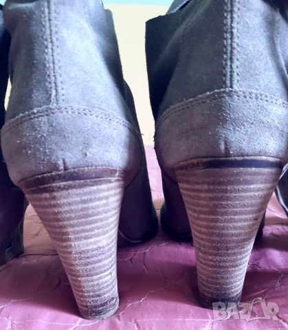 "Zara" - дизайнерски летни ботуши, снимка 5 - Дамски елегантни обувки - 45699676