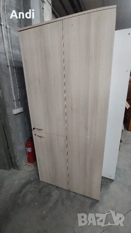 Гардероб с рафтове 93/204/40 - 5 рафта за ъгъл с две врати, снимка 11 - Гардероби - 53135810